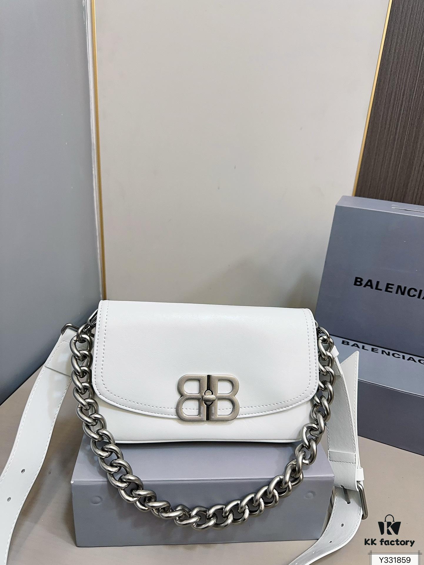 Balenciaga BB Soft Flap Bag with Foldable Box
