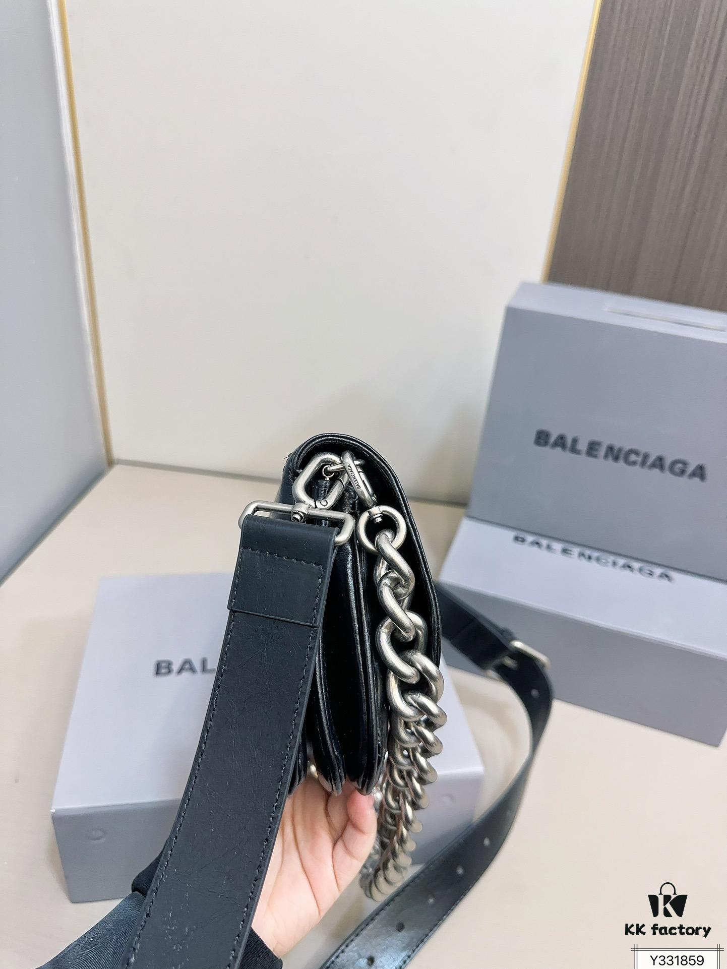 Balenciaga BB Soft Flap Bag with Foldable Box