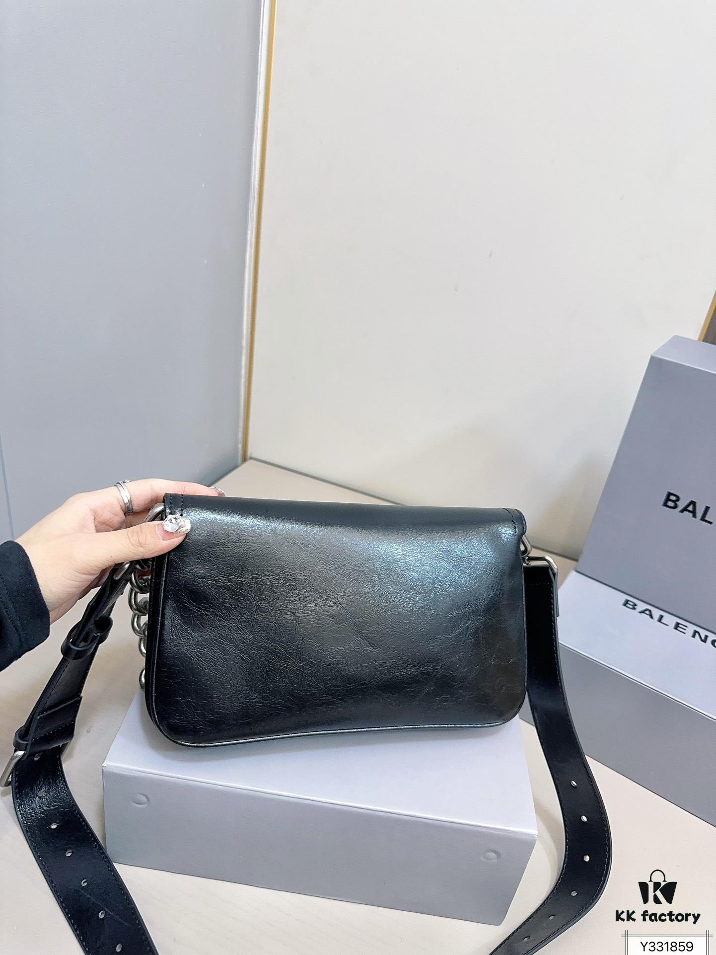Balenciaga BB Soft Flap Bag with Foldable Box