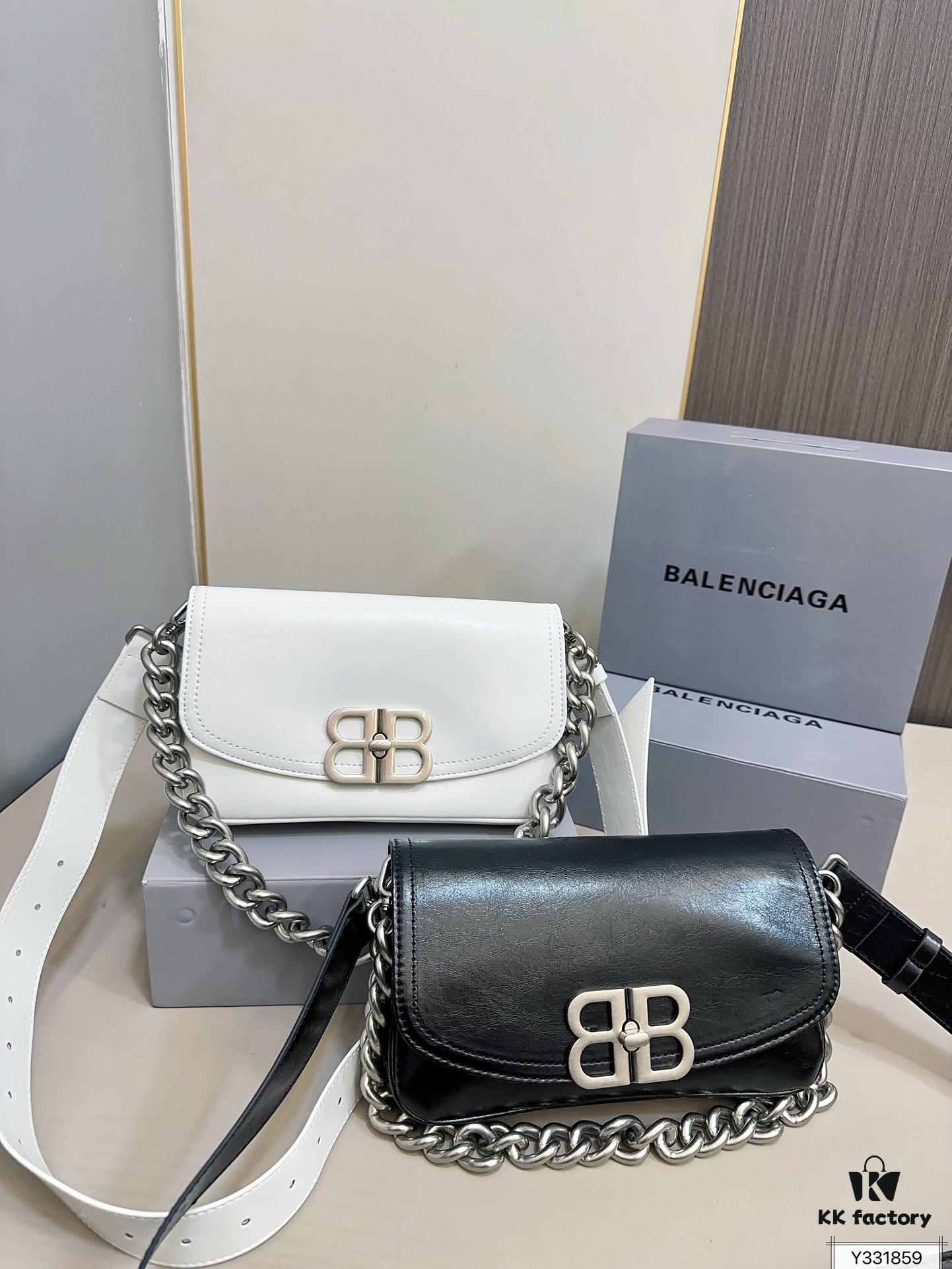 Balenciaga BB Soft Flap Bag with Foldable Box