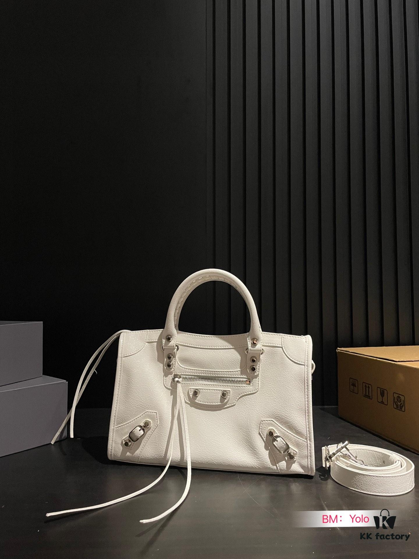 Balenciaga Motorcycle Bag with Foldable Gift Box