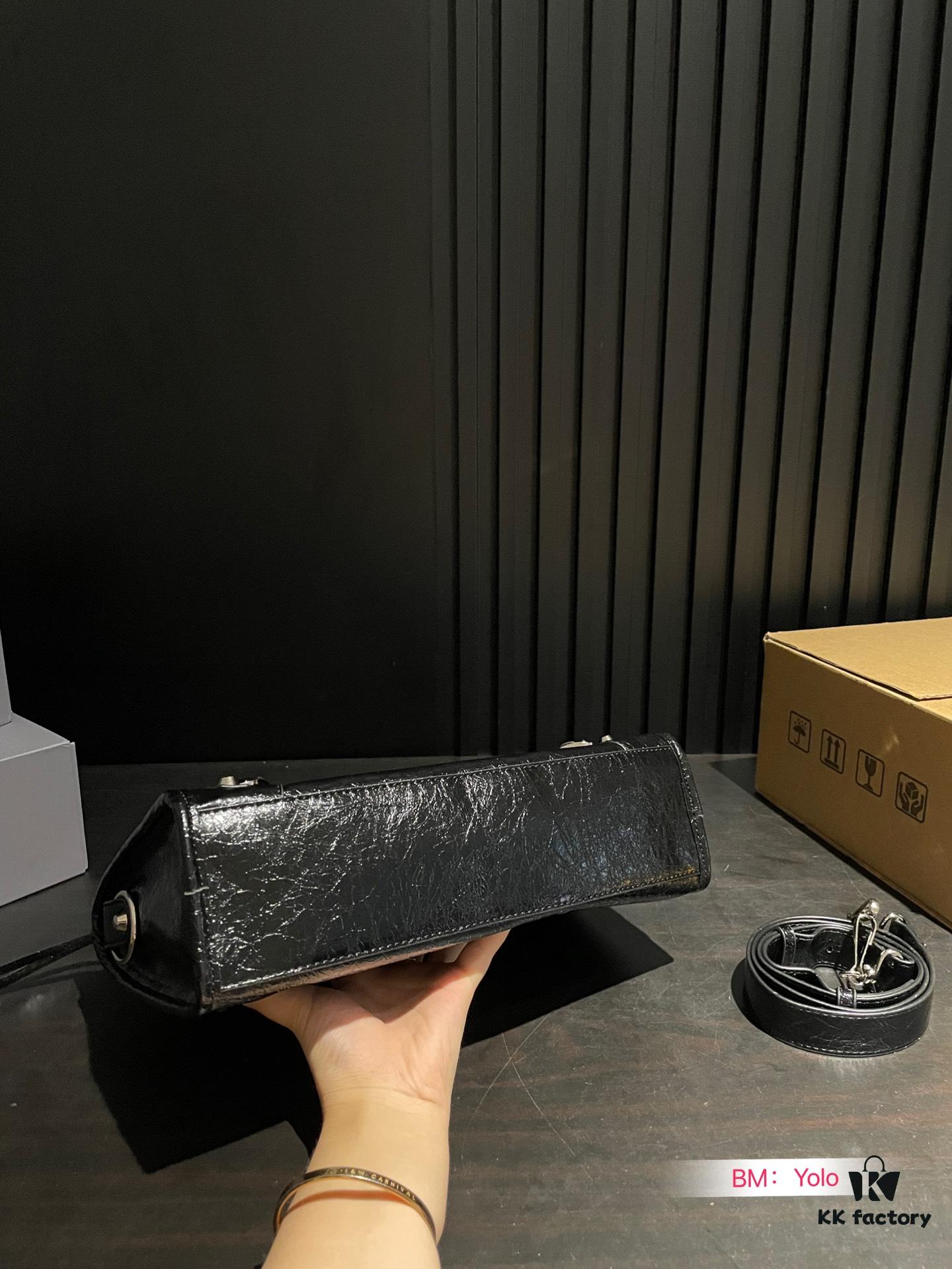 Balenciaga Motorcycle Bag with Foldable Gift Box