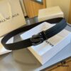 Authentic Luxury Gift Box 🎁➕ Handle Bag 🏷 Balenciaga Top Grain Leather Belt for Men and Women, High-End Version, L-Brand Cowhide Leather Belt