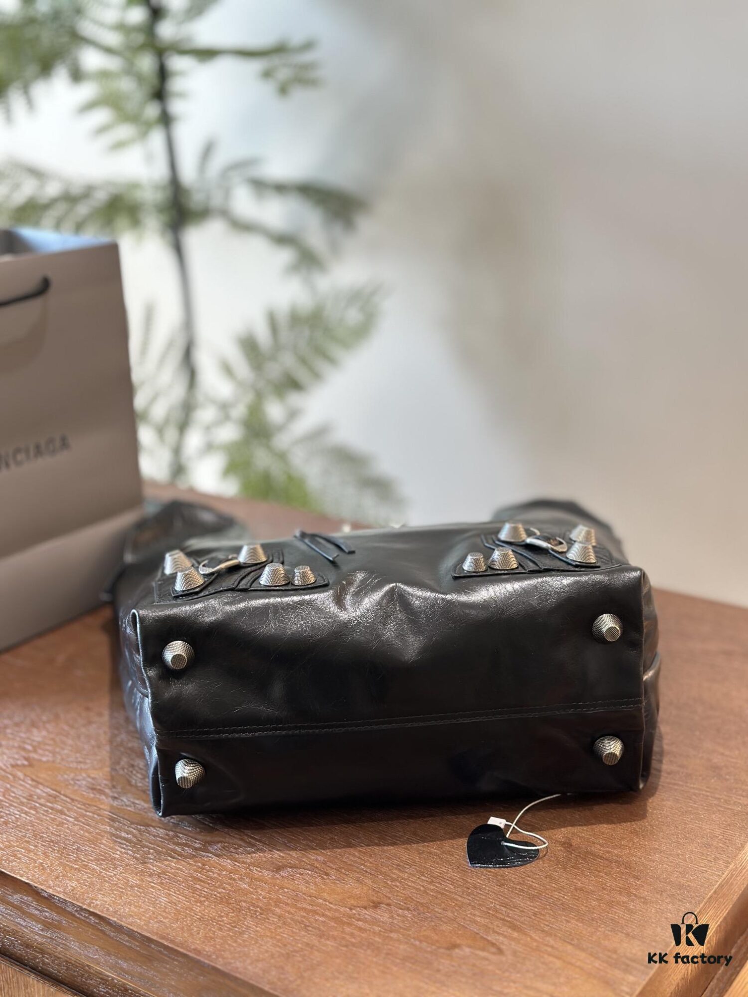 Balenciaga Spring 2024 Le Cagole Biker Vest 'Trash Bag' Shopping Tote