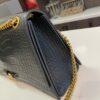 Genuine Leather Foldable Gift Box 🎁 Balenciaga Downtown Style New Hourglass Crocodile Pattern