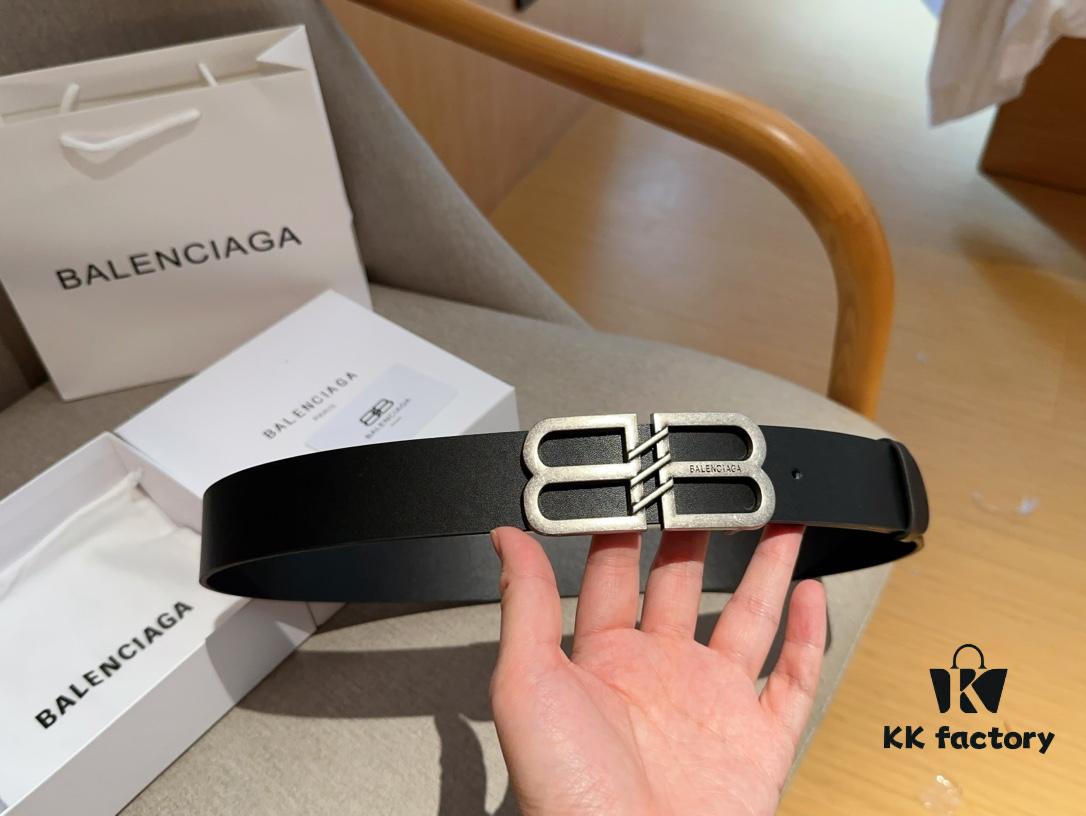 Balenciaga Men's Leather Belt