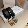 Balenciaga Men's Leather Belt