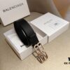 Balenciaga Men's Leather Belt