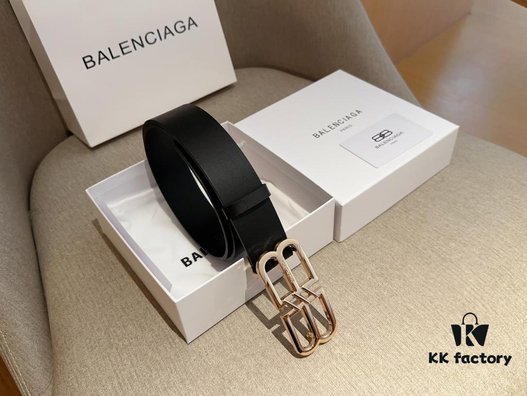Balenciaga Men's Leather Belt