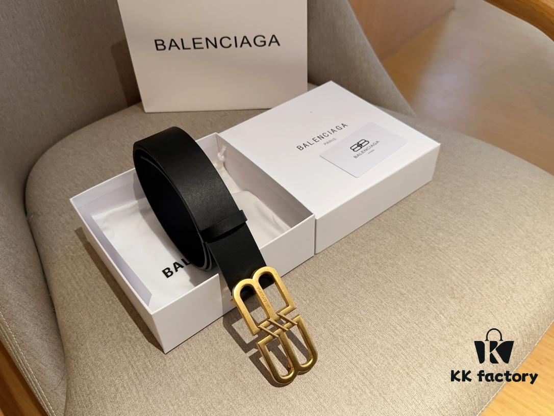 Balenciaga Men's Leather Belt
