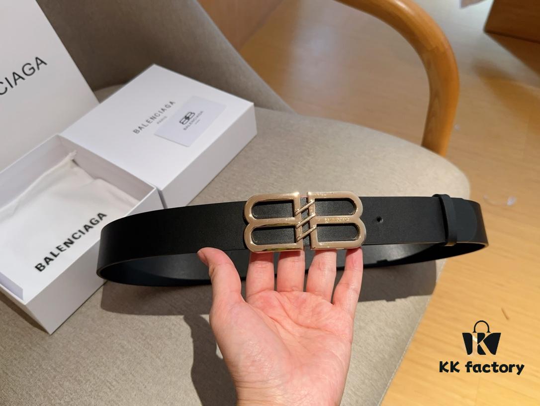 Balenciaga Men's Leather Belt