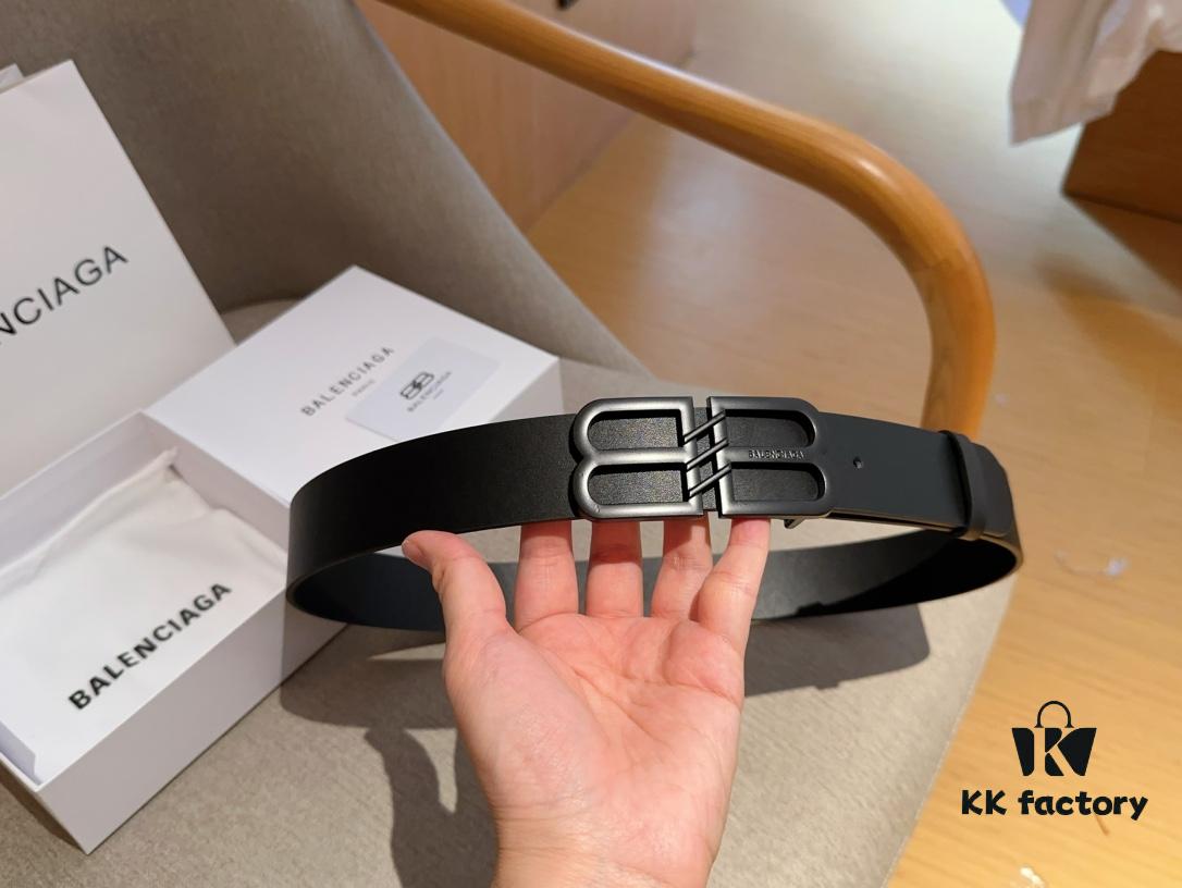 Balenciaga Men's Leather Belt