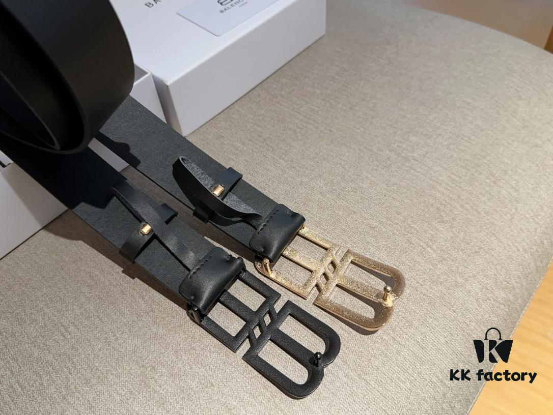 Balenciaga Men's Leather Belt