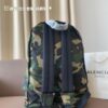 Camouflage Balenciaga Backpack 34*44cm, Stylish for Both Men and Women