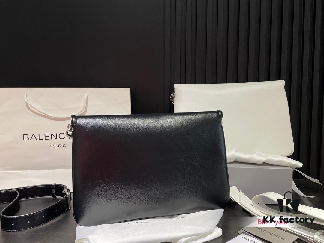 Small and Large Sizes with Foldable Gift Box Balenciaga BB Soft Flap Bag New Arrival