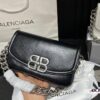 Small and Large Sizes with Foldable Gift Box Balenciaga BB Soft Flap Bag New Arrival