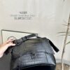 Large and Small (Foldable Box) BALENCIAGA Parisian Downtown Hourglass Bag in Black