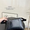 Large and Small (Foldable Box) BALENCIAGA Parisian Downtown Hourglass Bag in Black
