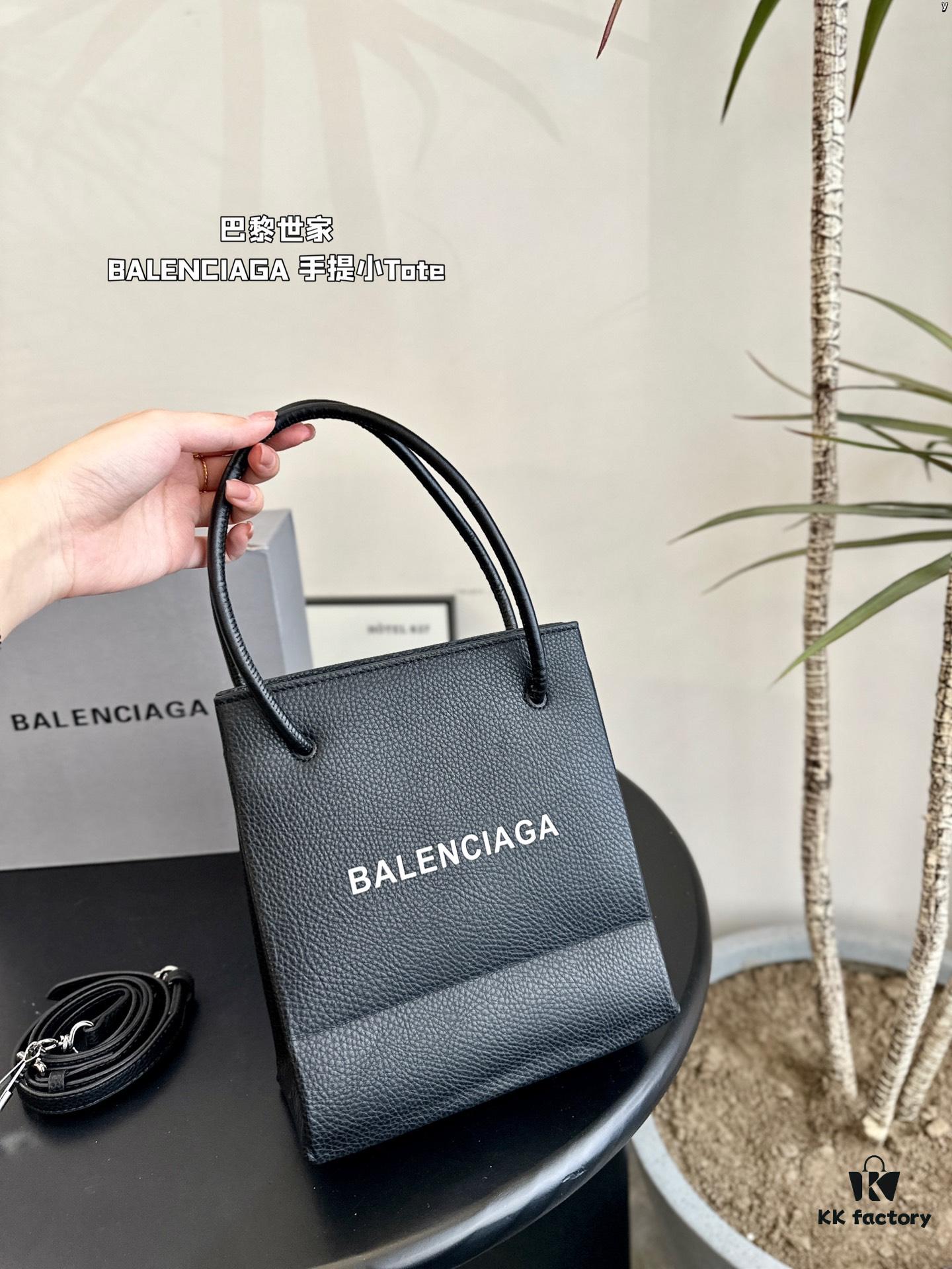 BALENCIAGA Paris Tote Bag with Long Shoulder Strap