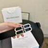 Balenciaga Belt [Heyha] Cowhide Leather Belt - Popular Unisex Design, Hottest Version, Full Packaging, High Quality, Non-Fading Hardware, Authentic-Like Buckle with Gift Box and Tote Bag