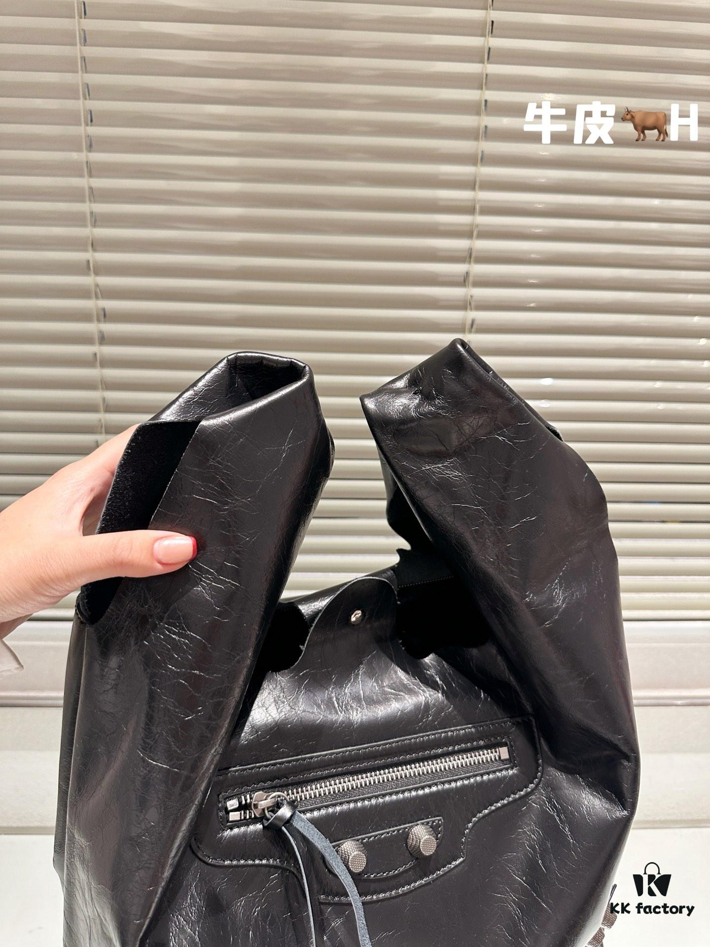 Balenciaga Spring 24 Le Cagole Biker Vest Shopping Bag