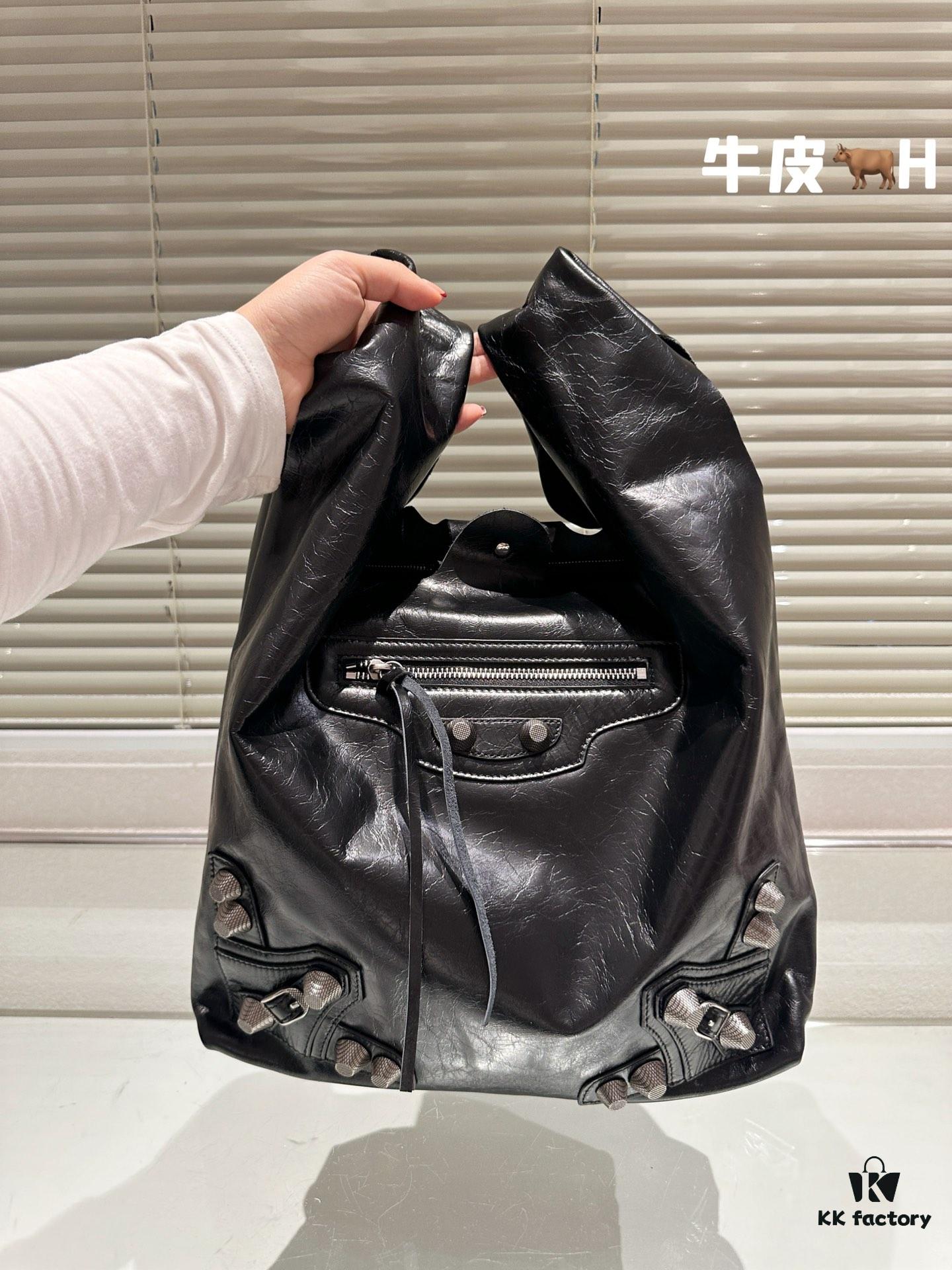 Balenciaga Spring 24 Le Cagole Biker Vest Shopping Bag