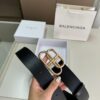 Balenciaga Belt Leather Belt Men's Cowhide Belt D-29 Full Package