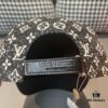 Box with Cloth Bag, LV (Louis Vuitton) New Original Single Baseball Cap, Cowhide Combined, 1:1 Mold Customized, Authentic Denim Fabric, Exquisite Craftsmanship, Superior Quality, Basic Head Circumference 56cm, Adjustable Patch