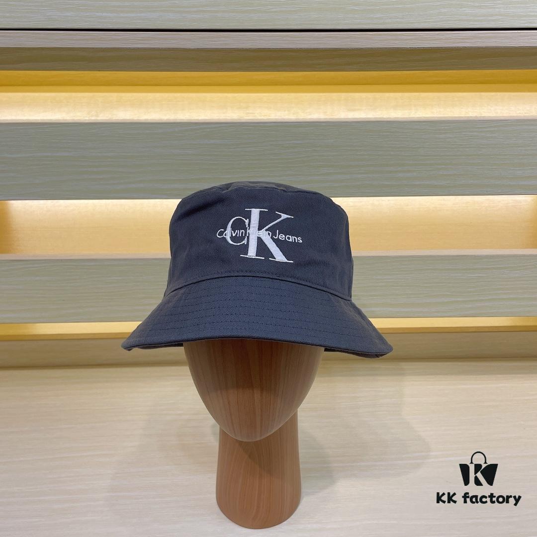 Classic Calvin Klein Embroidered Logo Bucket Hat