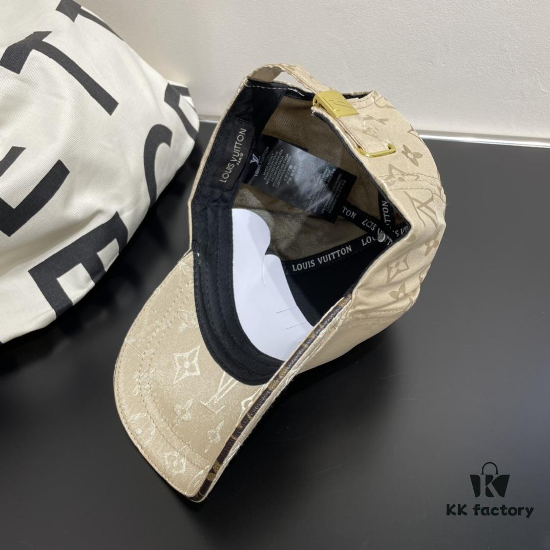 Dust Bag Included [LV] New Arrival Baseball Cap, Synchronized with Official Counter Release, Premium Design Perfectly Matchable