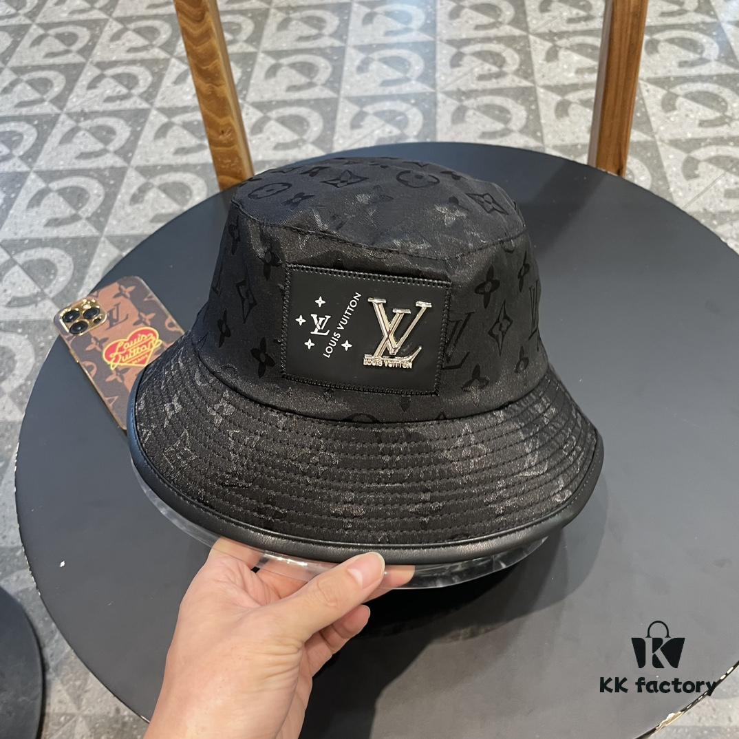 LV Bucket Hat 🧢 New Louis Vuitton Monogram Bucket Hat 🧢 Hot Selling, Versatile Accessory 🥰 Looks Great with Any Outfit, Excellent Quality 👍 Fashionable and Matchable Bucket Hat, Baseball Cap, Knit Hat