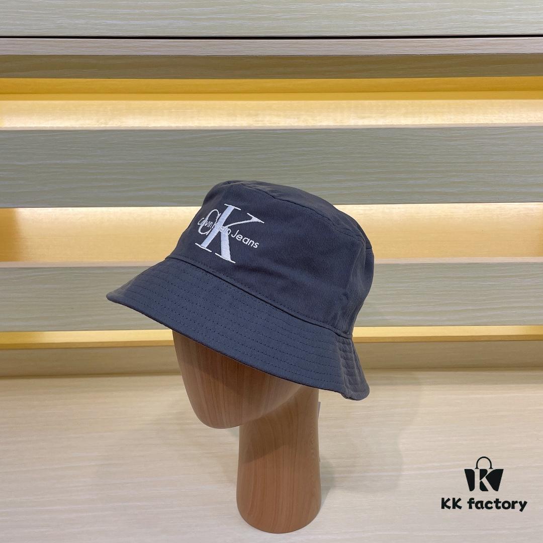 Classic Calvin Klein Embroidered Logo Bucket Hat