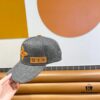 Louis Vuitton New Denim Baseball Cap with Patchwork Design