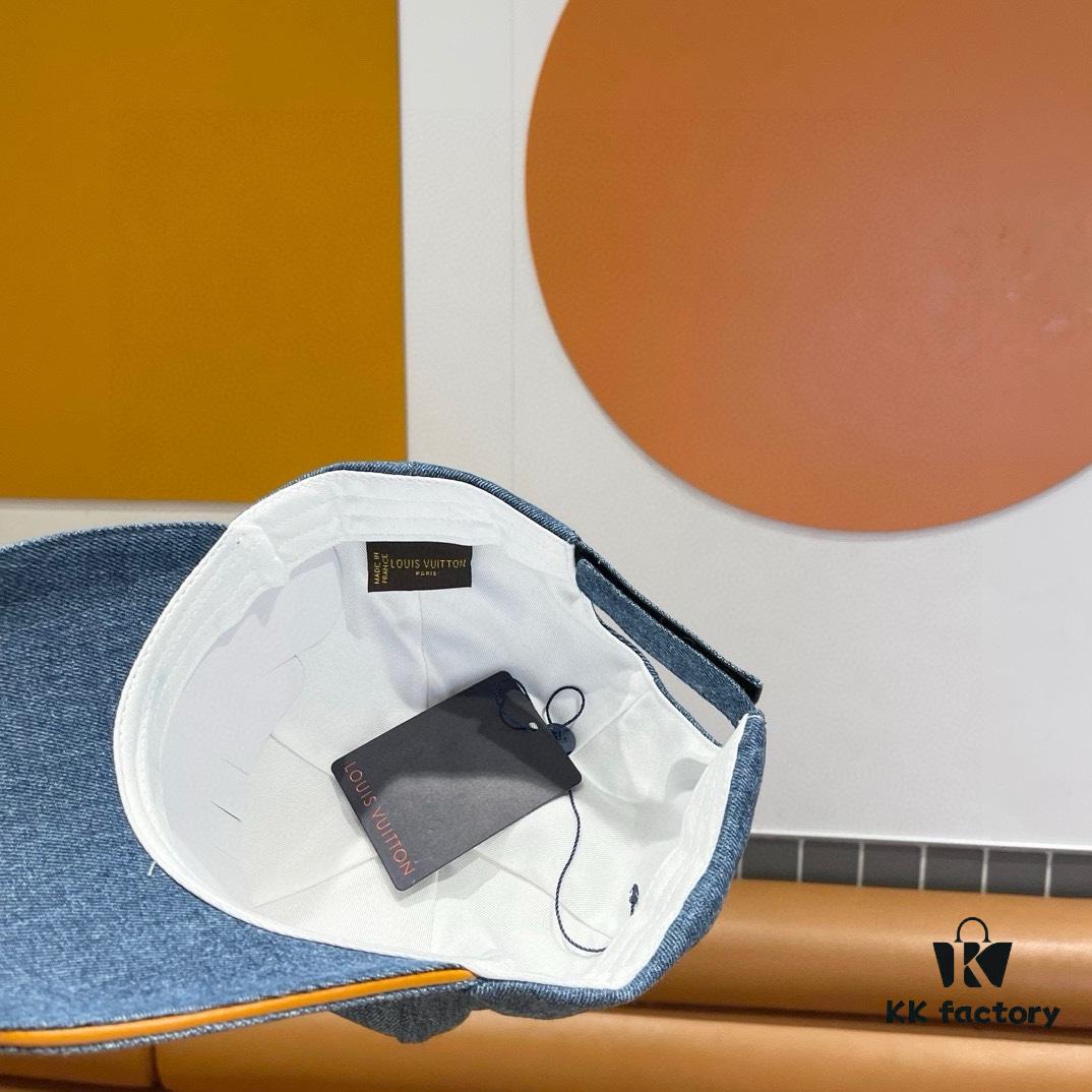 Louis Vuitton New Patchwork Denim Baseball Cap