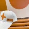 Louis Vuitton New Denim Patchwork Baseball Cap