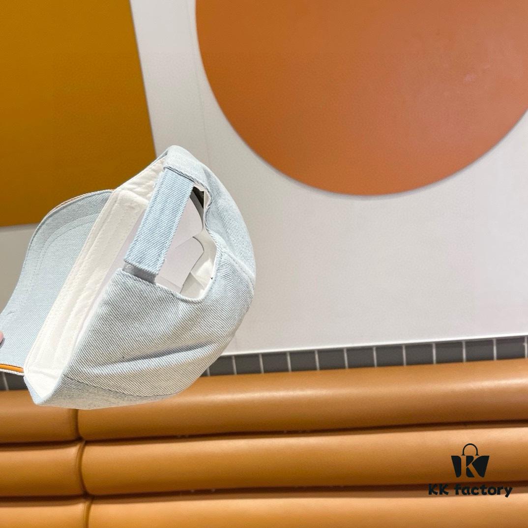 Louis Vuitton New Denim Patchwork Baseball Cap