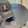 Louis Vuitton LV Embroidered Baseball Cap, New Arrival from Official Counter, Unisex Sun Hat, Fisherman Cap, Knit Cap