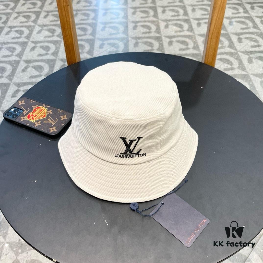 Louis Vuitton 2024 Spring Fisherman Hat, Classic and Timeless Design, Suitable for All Seasons, Essential Outdoor Accessory, Flattering Face-Framing Fit