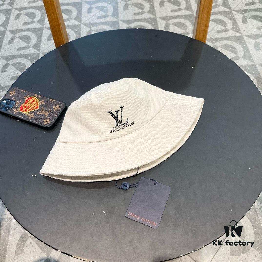 Louis Vuitton 2024 Spring Fisherman Hat, Classic and Timeless Design, Suitable for All Seasons, Essential Outdoor Accessory, Flattering Face-Framing Fit