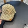 LV (Louis Vuitton) New Original Single Baseball Cap, Monogram Patchwork, 1:1 Mold Customized, Authentic Canvas Fabric with Store-Grade Monogram Leather, Heavy Embroidery, Exquisite Craftsmanship
