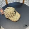 LV (Louis Vuitton) New Original Single Baseball Cap, Monogram Canvas Combined Design, 1:1 Mold Customized, Premium Canvas Fabric with Store-Grade Monogram Leather, Heavy Embroidery, Exquisite Craftsmanship