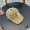 LV (Louis Vuitton) New Original Single Baseball Cap, Monogram Patchwork, 1:1 Mold Customized, Authentic Canvas Fabric with Store-grade Monogram Leather, Heavy Embroidery, Exquisite Craftsmanship