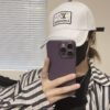 LV Louis Vuitton Original Embroidered Baseball Cap, Store Hot-Selling Style, Cotton Lining, Lightweight and Breathable