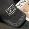 LV Louis Vuitton Original Embroidered Baseball Cap, Store Hot-Selling Style, Cotton Lining, Lightweight and Breathable