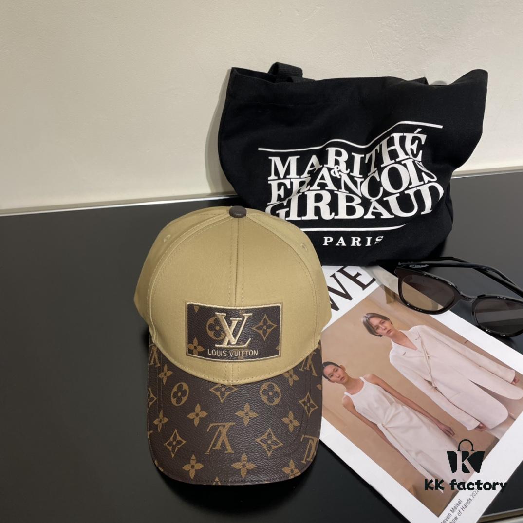 New Arrival! Louis Vuitton LV Baseball Cap, Premium Craftsmanship, Spring Collection High-End Unisex Fashionable Bucket Hat, Knit Cap