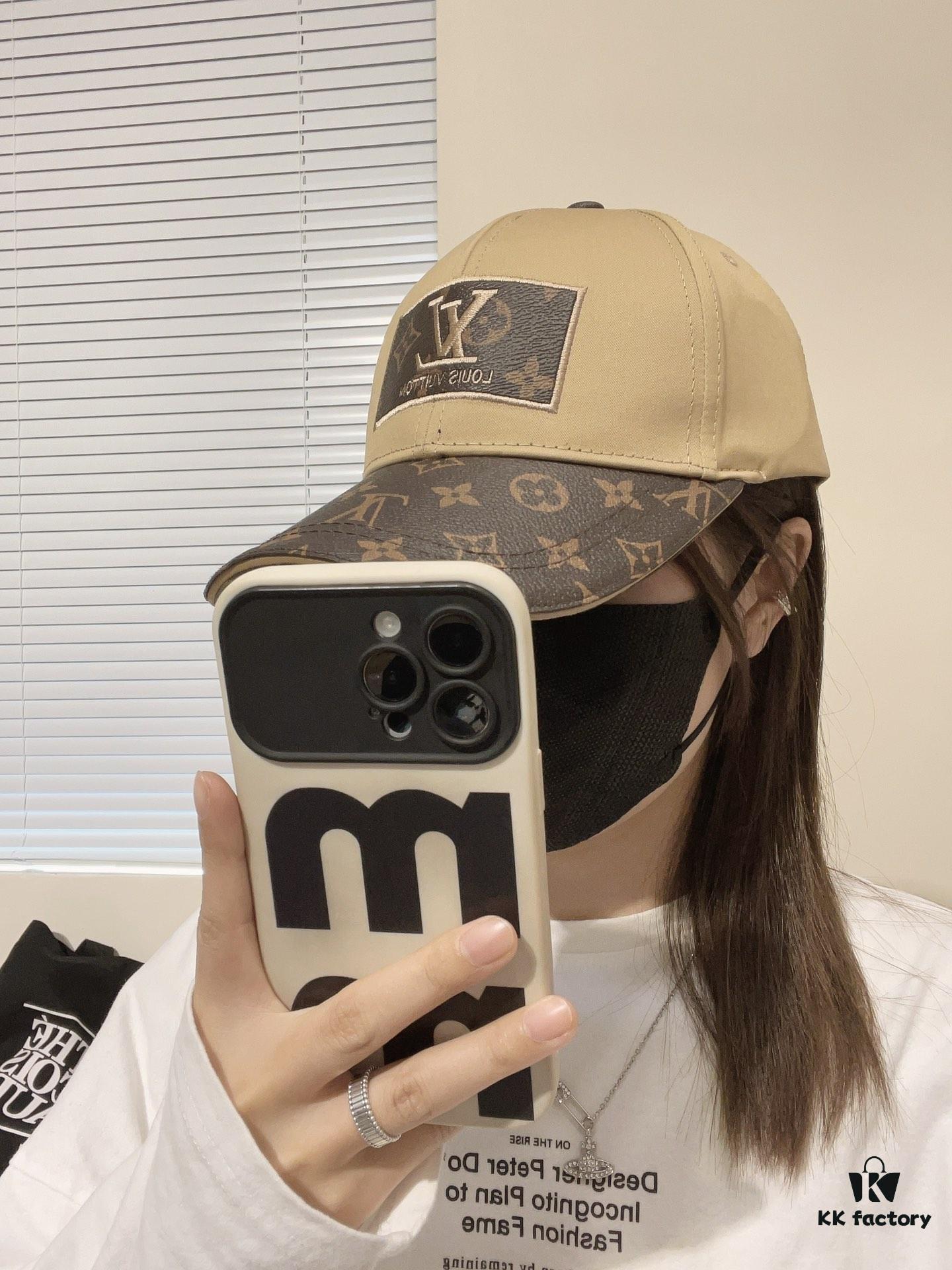New Arrival! Louis Vuitton LV Baseball Cap, Premium Craftsmanship, Spring Collection High-End Unisex Fashionable Bucket Hat, Knit Cap