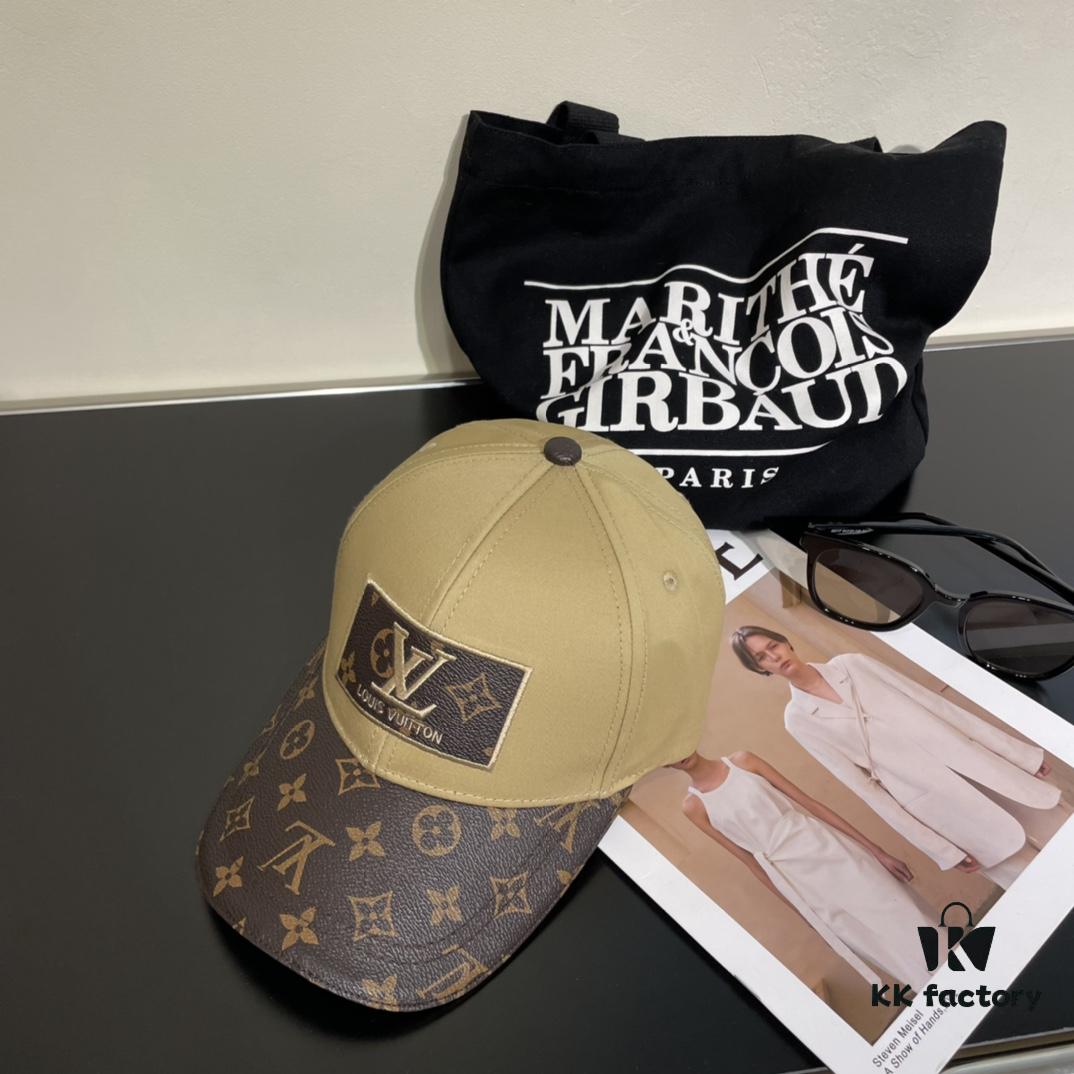 New Arrival! Louis Vuitton LV Baseball Cap, Premium Craftsmanship, Spring Collection High-End Unisex Fashionable Bucket Hat, Knit Cap