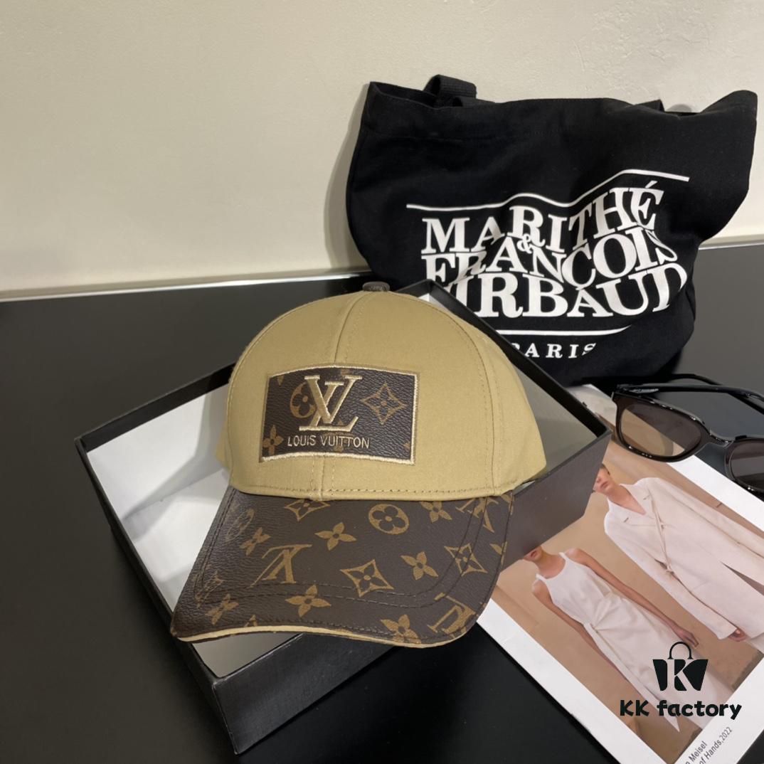 New Arrival! Louis Vuitton LV Baseball Cap, Premium Craftsmanship, Spring Collection High-End Unisex Fashionable Bucket Hat, Knit Cap