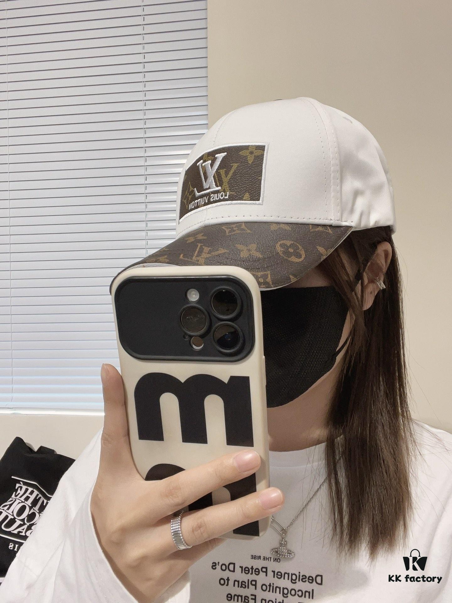 New Arrival! Louis Vuitton LV Baseball Cap, Heavily Crafted, Spring Collection High-End Unisex Fishing Hat Knit Cap