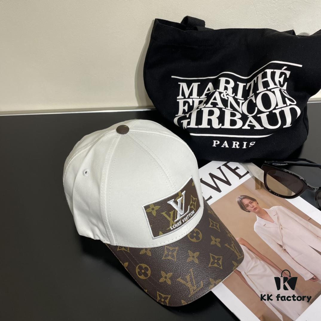 New Arrival! Louis Vuitton LV Baseball Cap, Heavily Crafted, Spring Collection High-End Unisex Fishing Hat Knit Cap